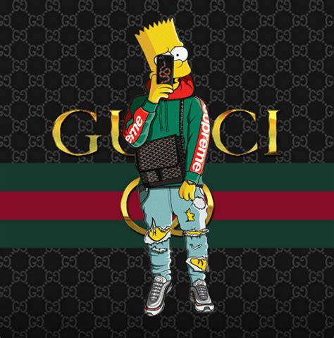 life is gucci bart|gucci bart wallpaper.